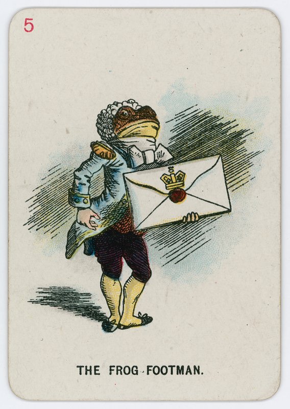 Žabí pěšák od John Tenniel