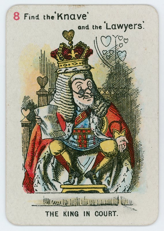Král u dvora od John Tenniel