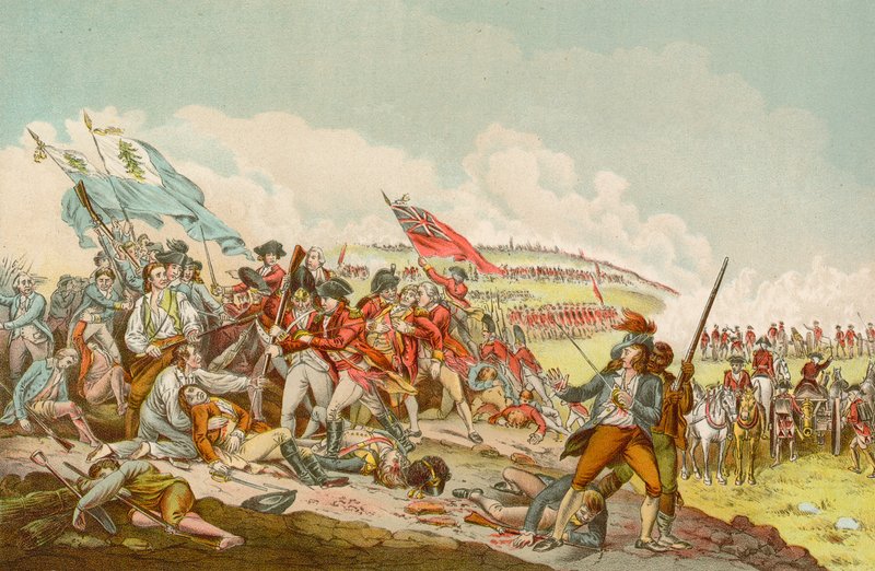 Bitva o Bunker Hill od John Trumbull
