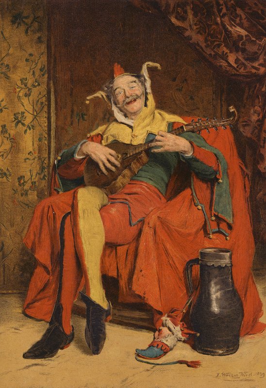 Improvizátor (chromolit) od John Watson Nicol