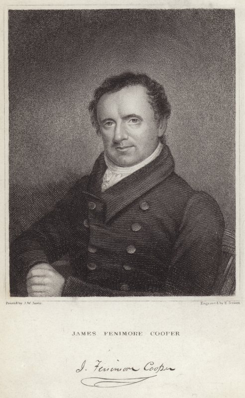 Portrét Jamese Fenimora Coopera od John Wesley Jarvis