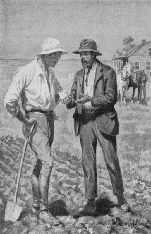 Dr Charles Saunders drží v ruce prvního markýze Wheata od John de Walton