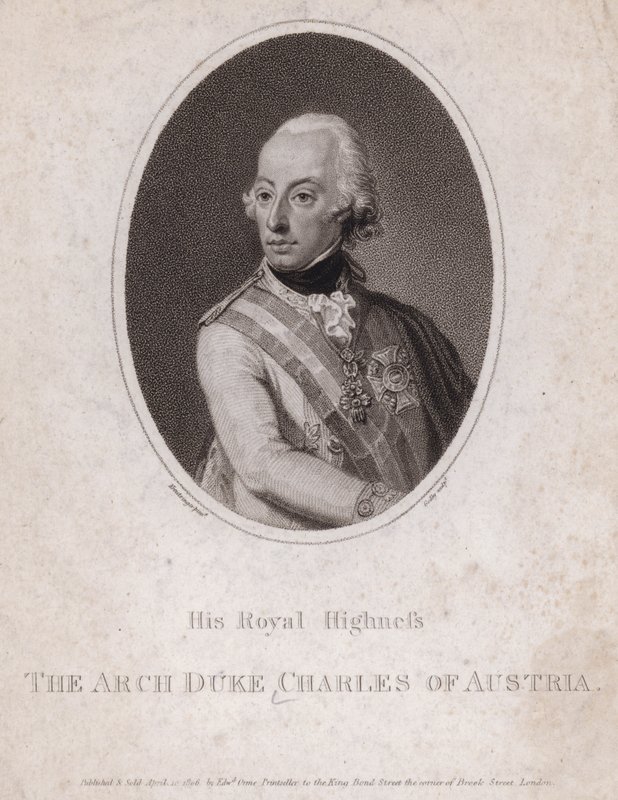 Arcivévoda Karel, vévoda těšínský, rakouský voják od Josef Kreutzinger