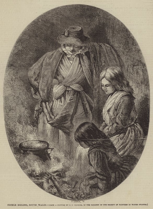 Cockle Boiling, Jižní Wales od Joseph John Jenkins