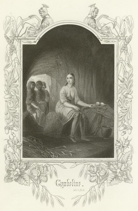 Cymbeline, dějství III, scéna VI od Joseph Kenny Meadows