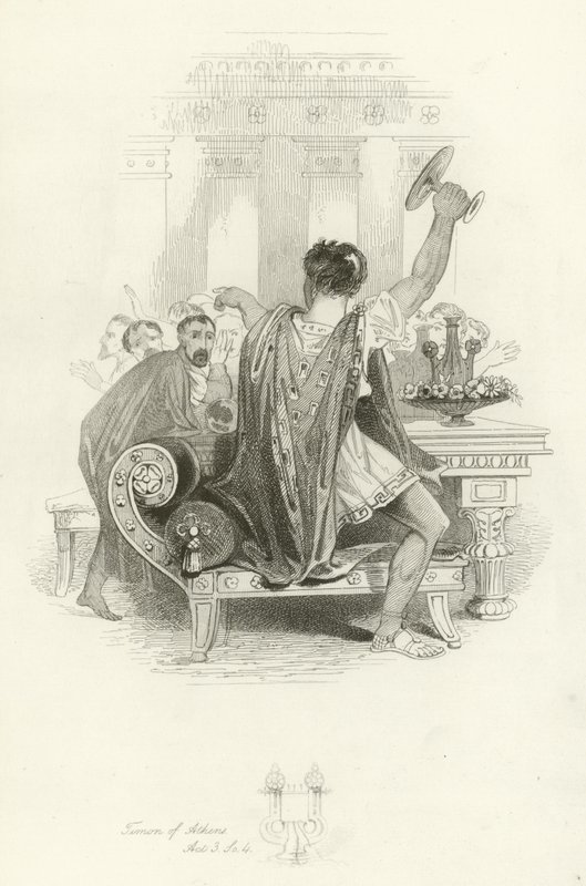 Timon z Athén od Joseph Kenny Meadows
