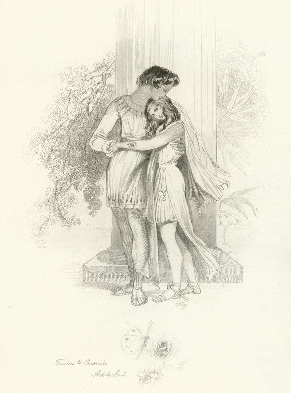 Troilus a Cressida od Joseph Kenny Meadows