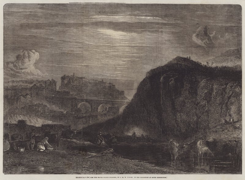 Edinburgh od Joseph Mallord William Turner