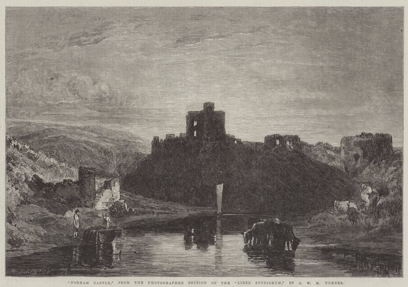 Norhamský hrad od Joseph Mallord William Turner