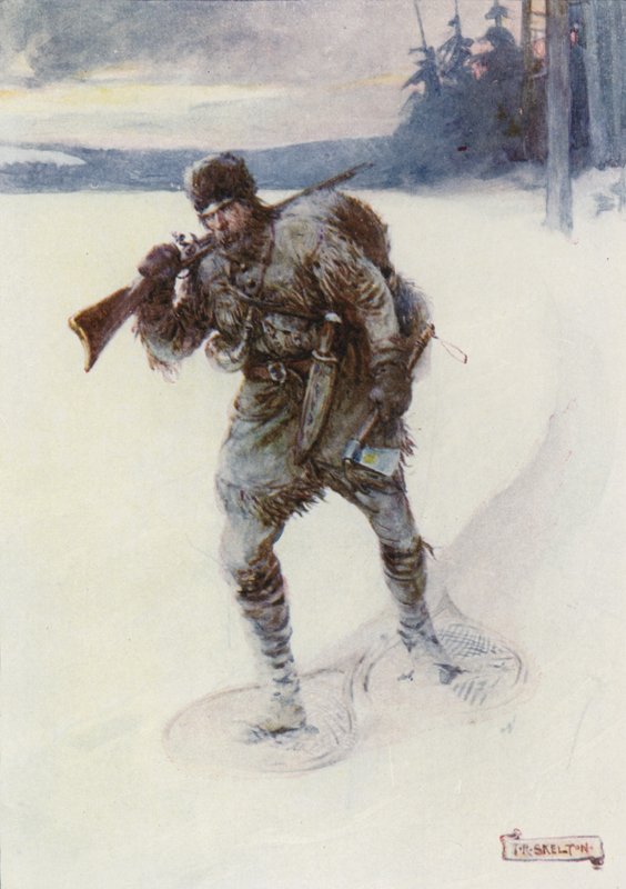Sám přes sníh bez kolejí od Joseph Ratcliffe Skelton