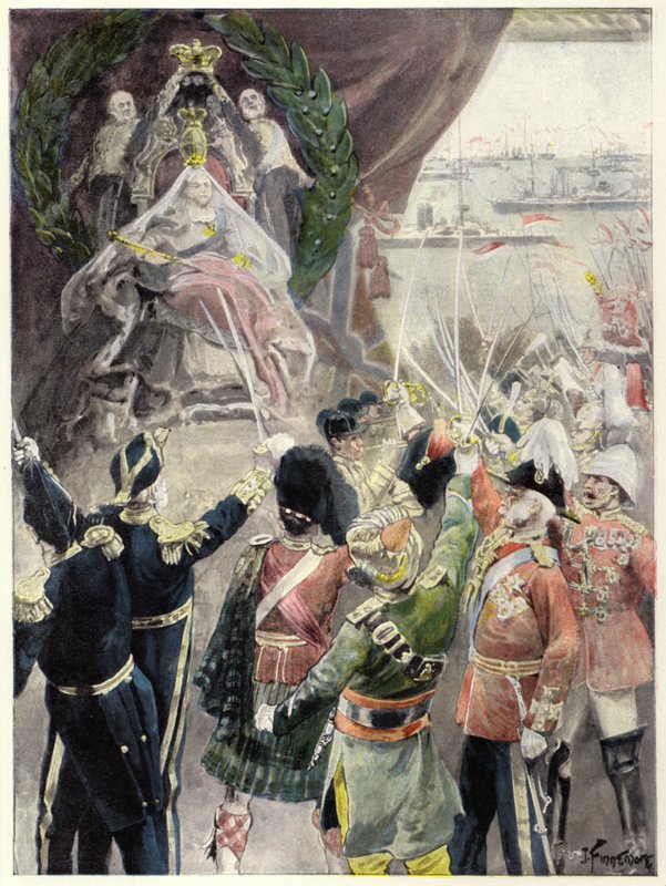 Postava královny Viktorie: Supremacy (barva lito) od Joseph (after) Finnemore