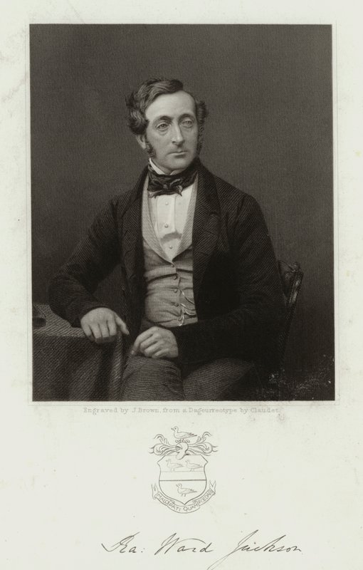 Ralph Ward Jackson, britský právník, předseda železniční společnosti, konzervativní politik a poslanec za Hartlepool. od Joseph Brown