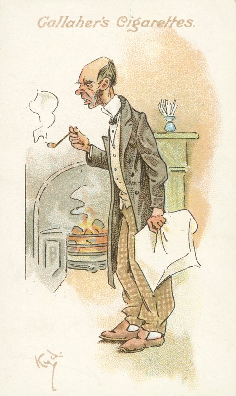 Hlasatelé plevele č. 20 (barevná litografie) od Joseph Clayton (1856 1937) Clarke