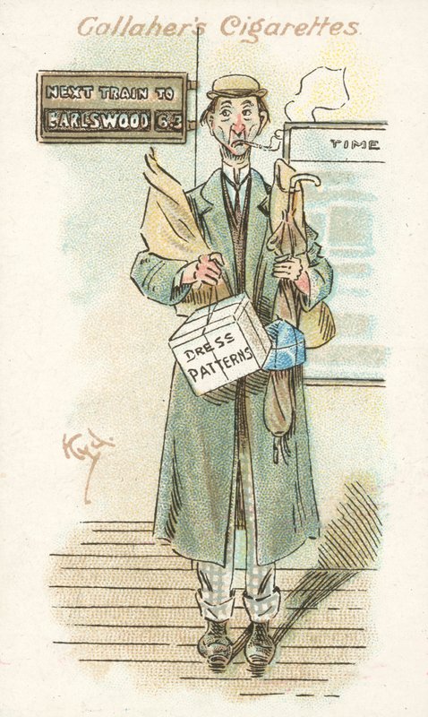 Hlasatelé plevele č. 36 (barevná litografie) od Joseph Clayton (1856 1937) Clarke