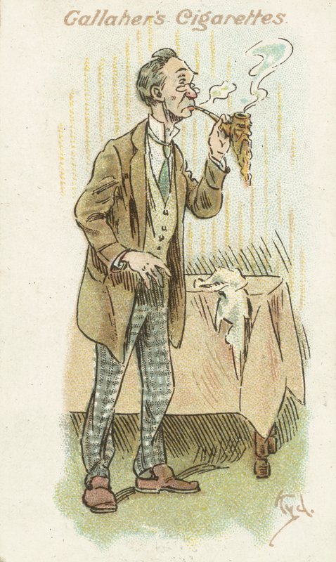 Hlasatelé plevele č. 39 (barevná litografie) od Joseph Clayton (1856 1937) Clarke
