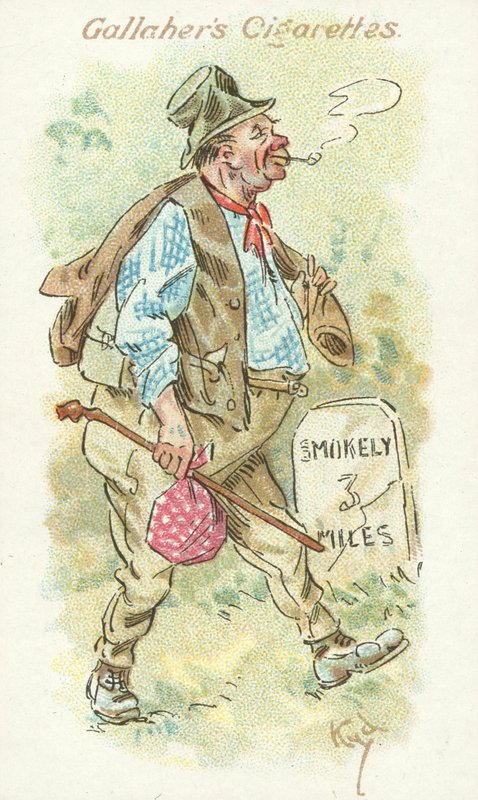 Hlasatelé plevele č. 3 (barevná litografie) od Joseph Clayton (1856 1937) Clarke
