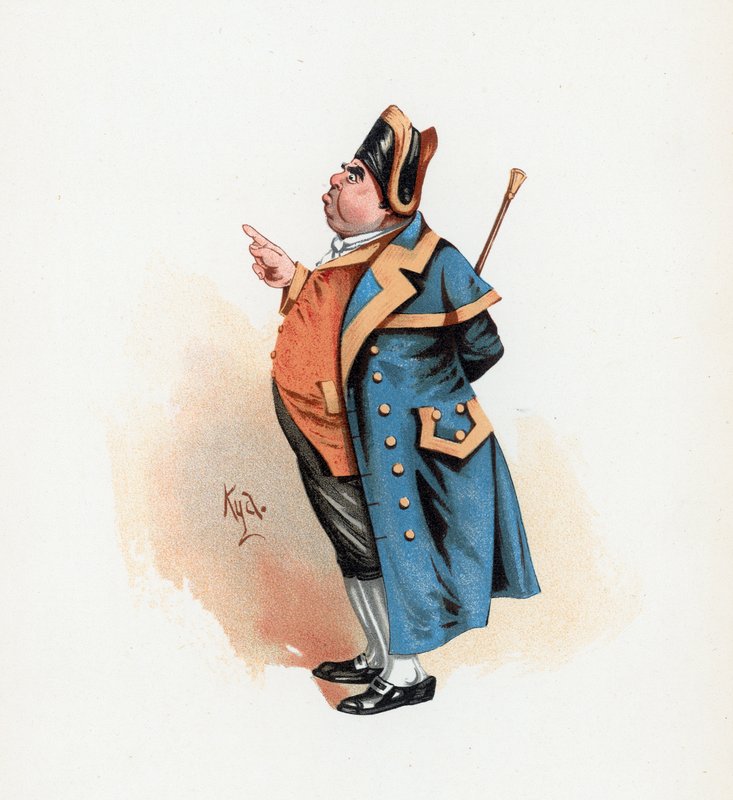 Mr. Bumble, ilustrace z 