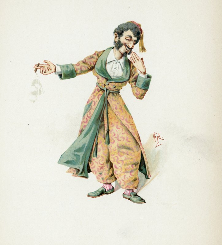 Pan Mantalini, ilustrace z 