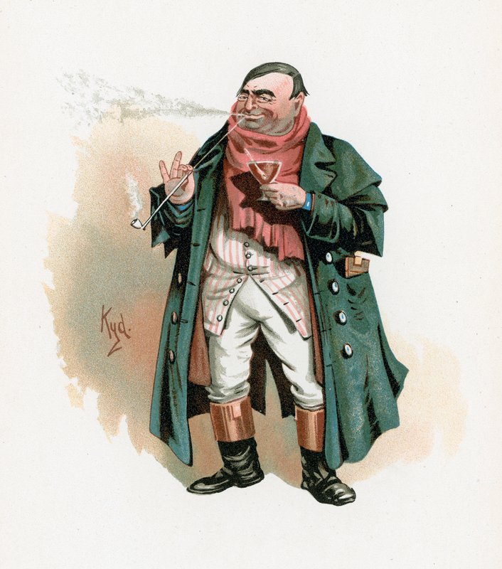 Pan Weller Senior, ilustrace z 
