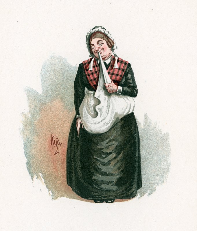 Paní Bardellová, ilustrace z 