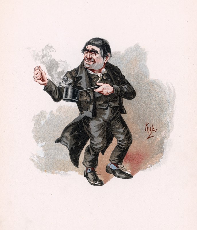 Quilp, ilustrace z 