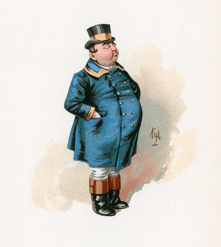 The Fat Boy, ilustrace z 
