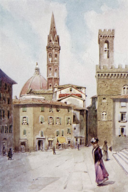 Campanile of the Badia, Florencie od Joseph Finnemore