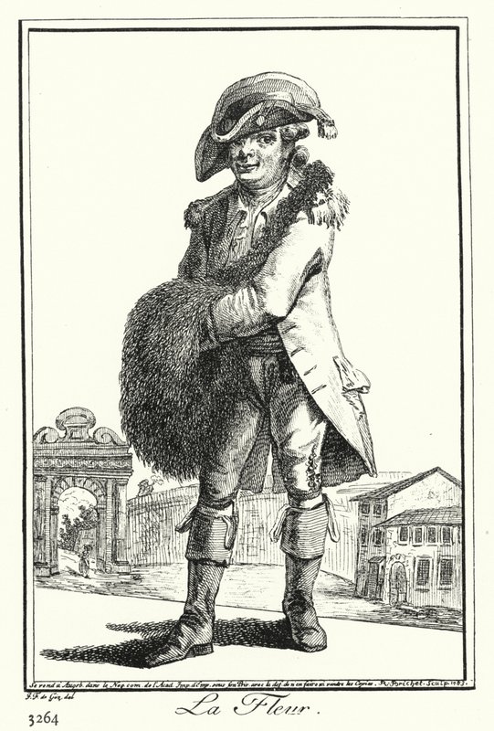 Květina (rytina) od Joseph Franz von (after) Goez