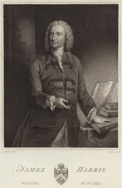 Portrét Jamese Harrise (1709-1780) od Joseph Highmore