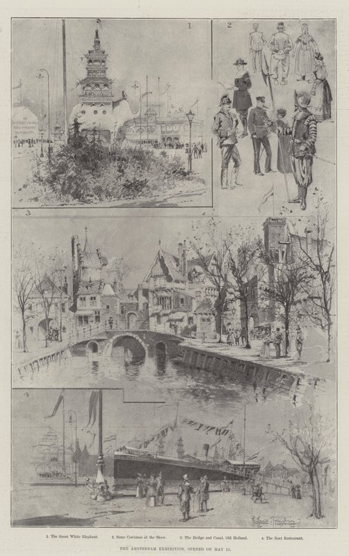 Amsterodamská výstava byla zahájena 11. května od Joseph Holland Tringham