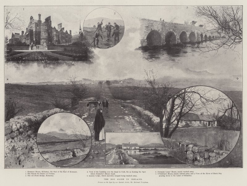 Bog Slide v Irsku od Joseph Holland Tringham
