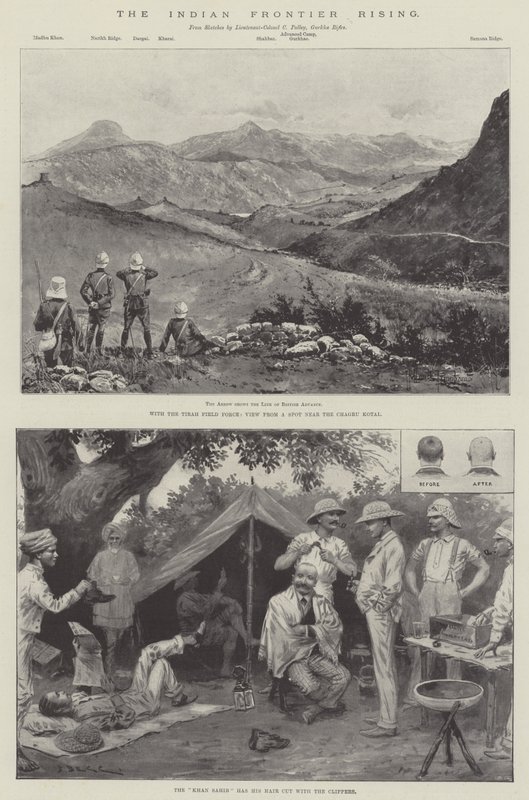 Vstávání indických hranic od Joseph Holland Tringham