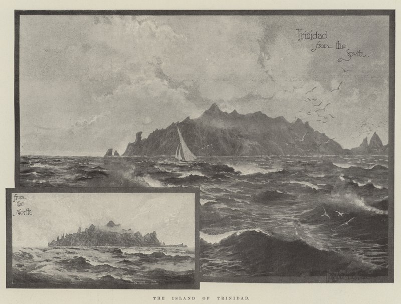 Ostrov Trinidad od Joseph Holland Tringham