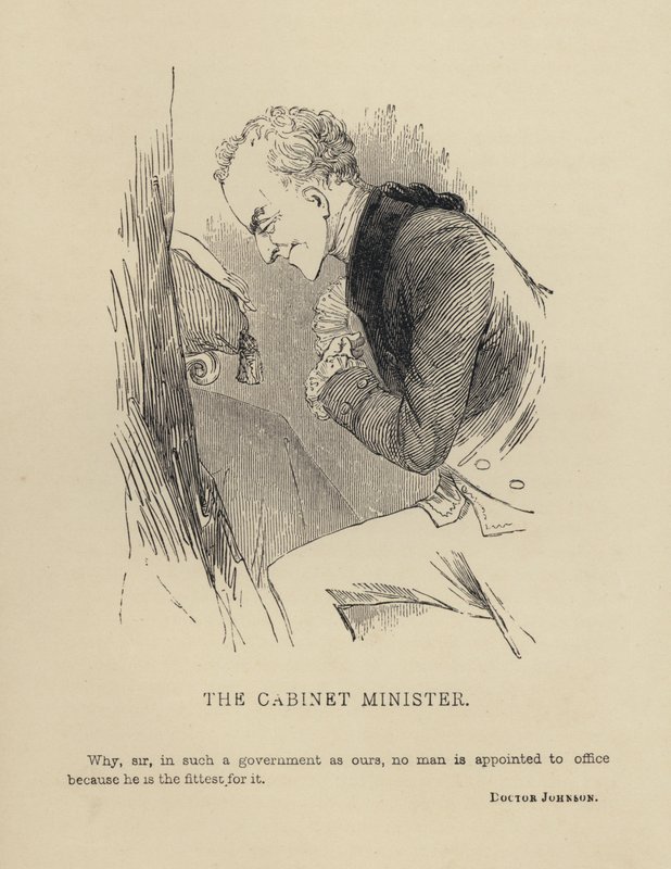 Kenny Meadows: The Cabinet Ministry (rytina) od Joseph Kenny (after) Meadows