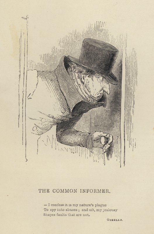 Kenny Meadows: The Common Informer (rytina) od Joseph Kenny (after) Meadows