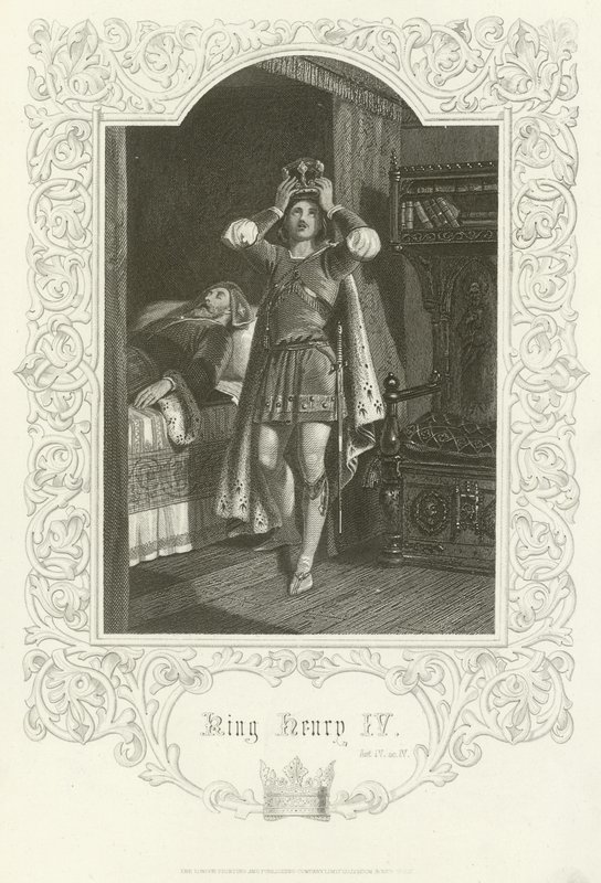 Král Jindřich IV., dějství IV, scéna IV od Joseph Kenny Meadows