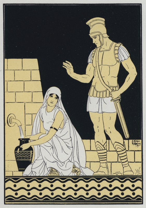 Histoire d"une vestale et d"un feu eteint od Joseph Kuhn Regnier