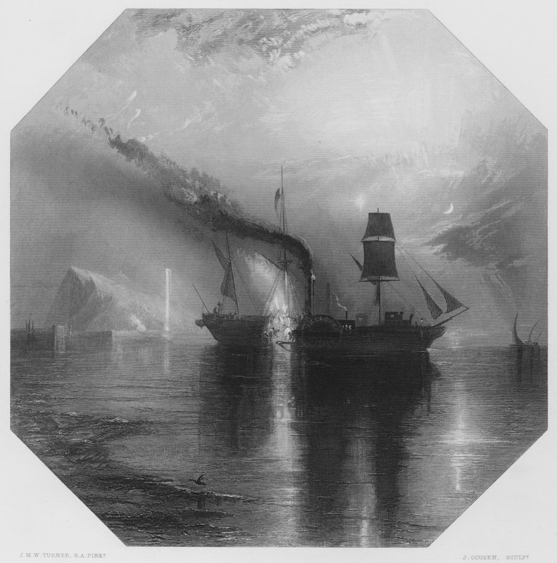 Mír, pohřeb Wilkieho, z obrázku v Národní galerii (rytina) od Joseph Mallord William (after) Turner