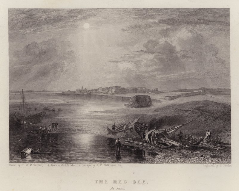 Závěsný od Joseph Mallord William (after) Turner