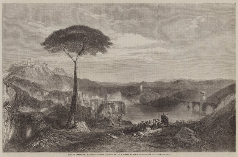 Childe Haroldova pouť od Joseph Mallord William Turner