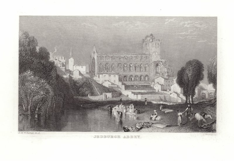 Jedburgh Abbey od Joseph Mallord William Turner