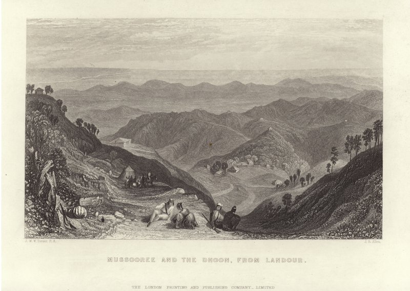 Mussooree a Dhoon od Joseph Mallord William Turner