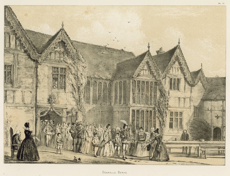 Ockwells, Berks od Joseph Nash