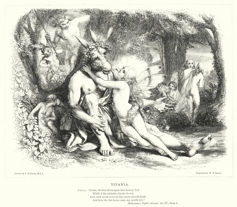 Titania od Joseph Noel Paton
