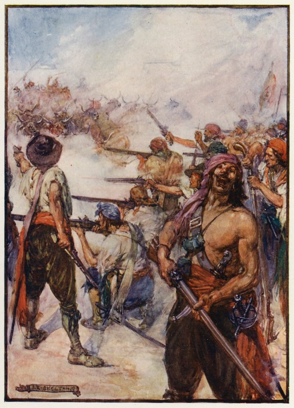 Vak Panamy - Henry Morgan od Joseph Ratcliffe (after) Skelton