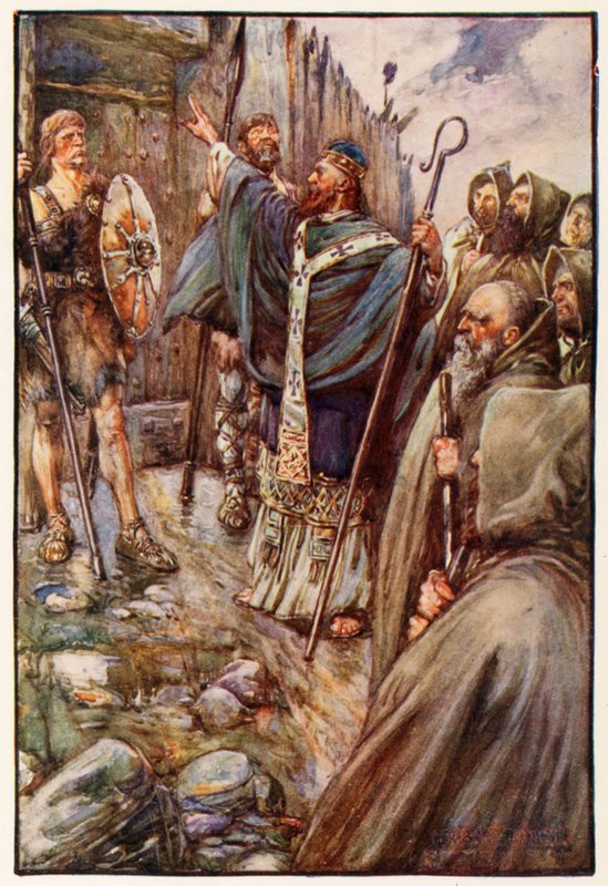 Svatý Columba od Joseph Ratcliffe Skelton