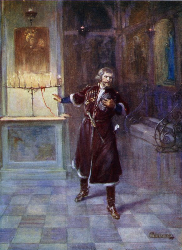 Červené korálky od Joseph Ratcliffe Skelton