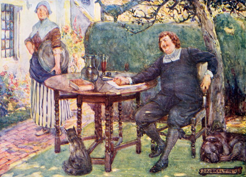 Na Prue, jeho služebná od Roberta Herricka od Joseph Ratcliffe Skelton