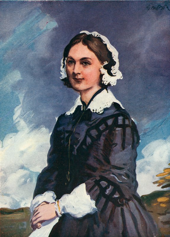 Florence Nightingalová od Joseph Simpson