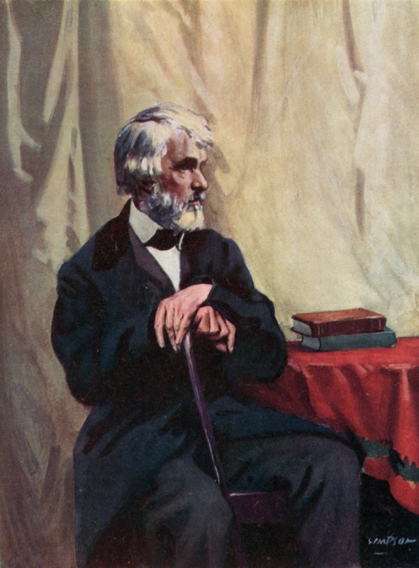 Thomas Carlyle, 1795-1881 od Joseph Simpson